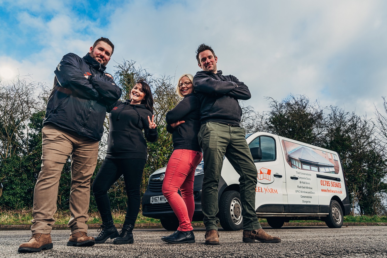 glazing business in Staffordshire