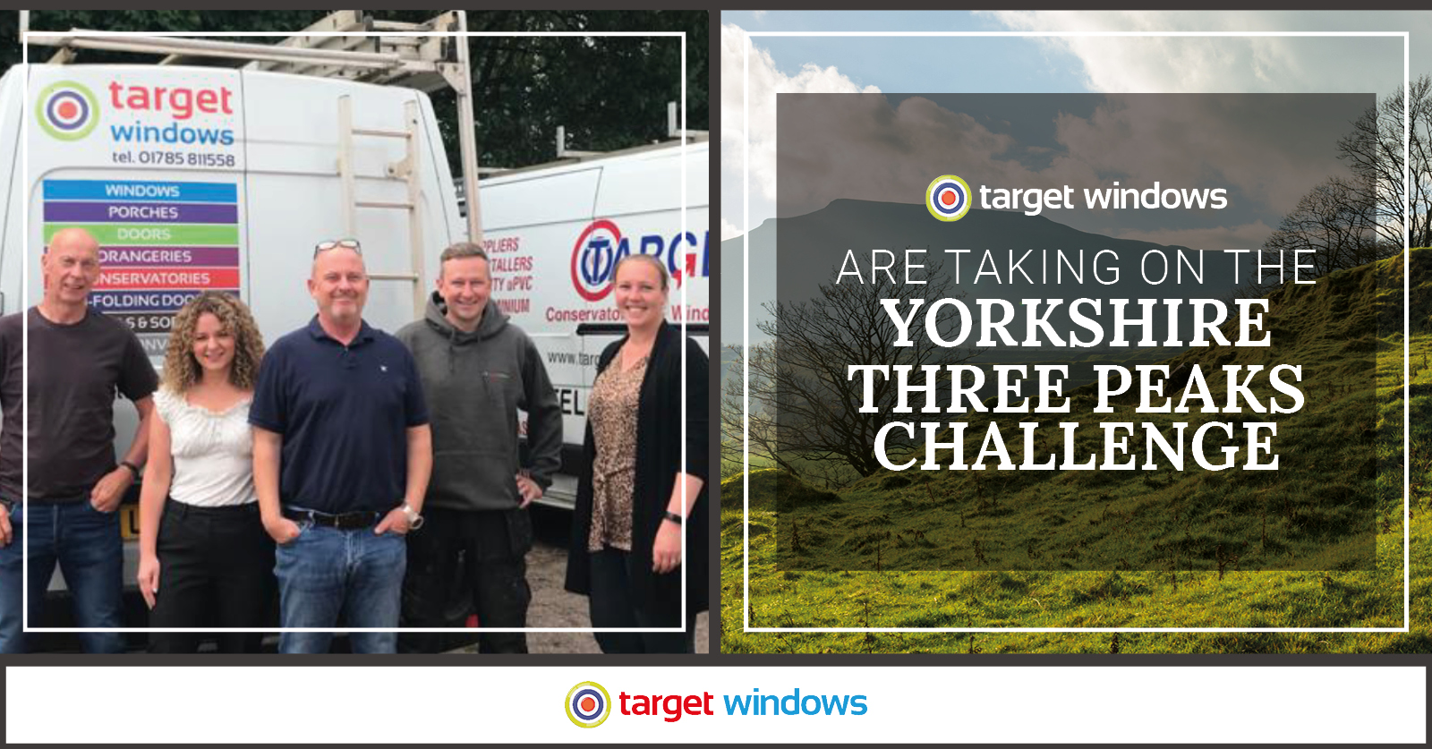 Target Windows Charity Hike Team