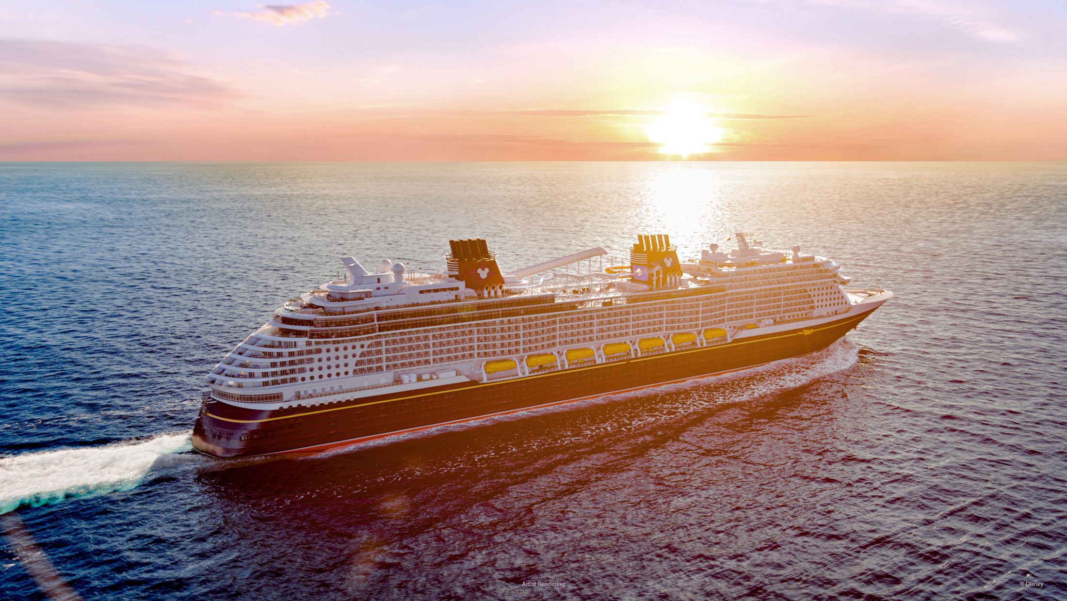Disney cruise liner