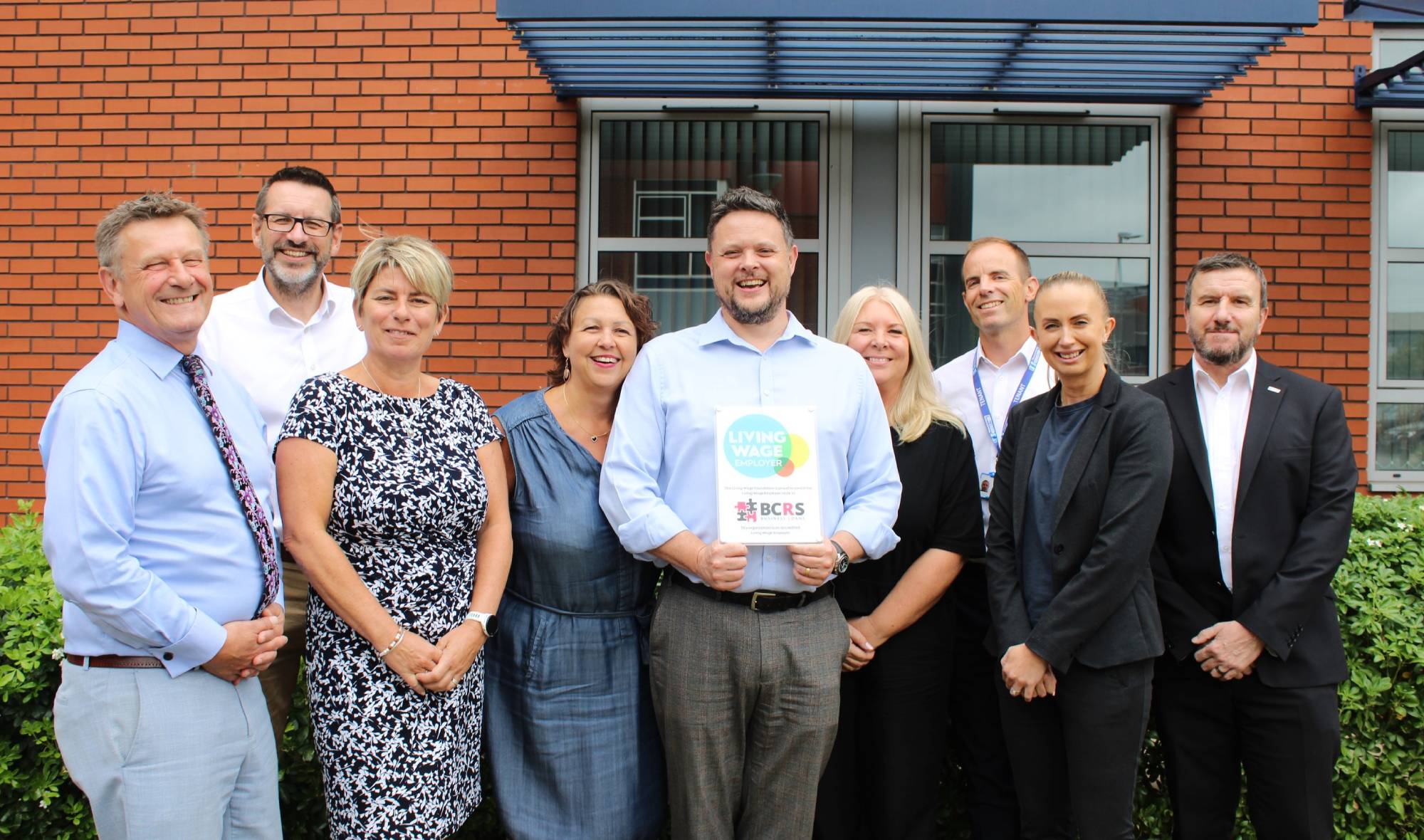 BCRS Business Loans celebrates commitment to real living wage